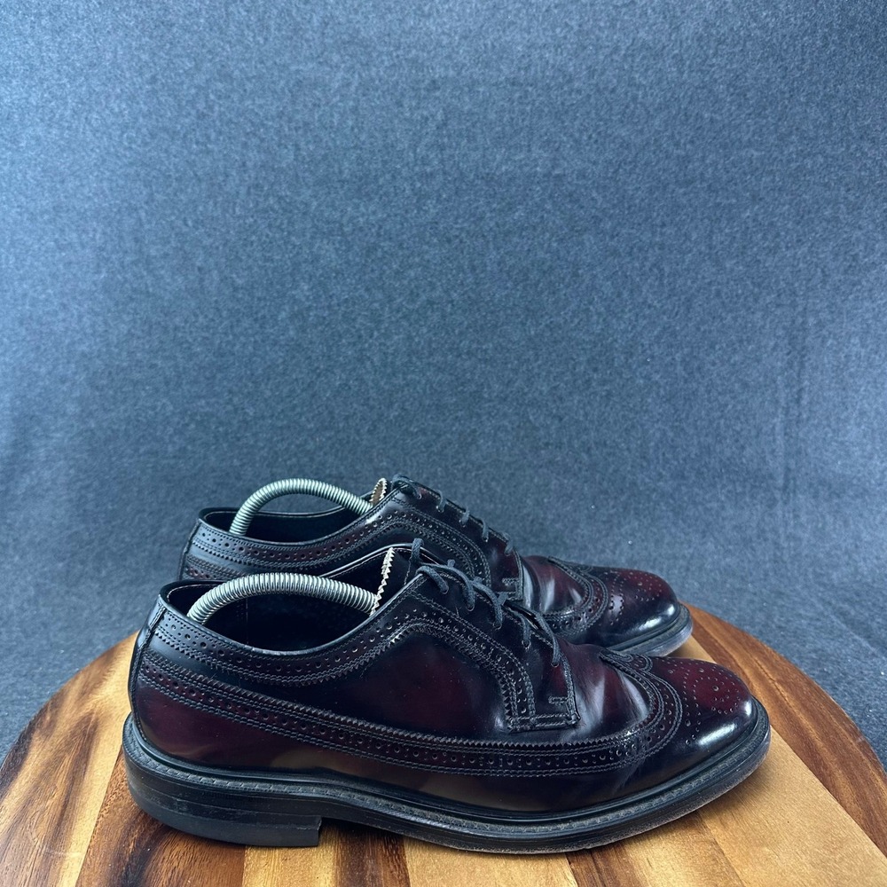 Florsheim Imperial Longwing Blucher Shell Cordovan Style 75847 Mens 10D
